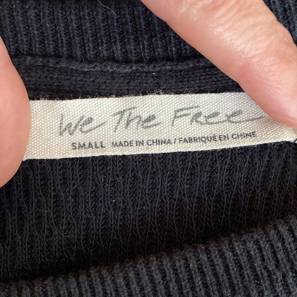 Free People We The Free Rainbow Dreams Batwing Sweater Too Size Small - Picture 6 of 6